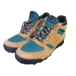 New Balance Rainer Boots URAINAA Vibram Beige Blue Jewel Teal Hiking - Men's 10